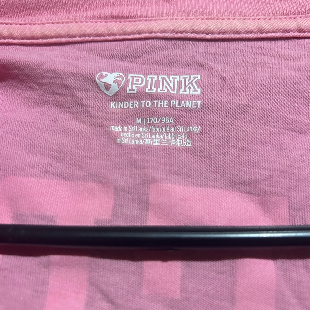 Victoria’s Secret Pink Tshirt, size M, small stain(picture included) - Picture 2 of 4